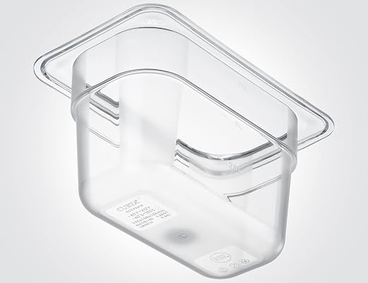 CURTA 6-Pack 1/9 Size 4" Deep NSF Polycarbonate Food Pans | Dishwasher & - Image 3
