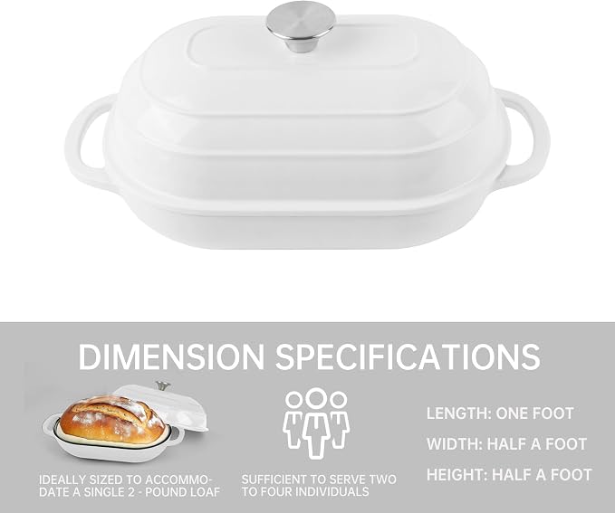 Premium Enameled Cast Iron Dutch Oven - Image 3