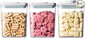 Airtight Food Storage Containers, 1.3Qt 3Pcs Pop Food Containers by EQI