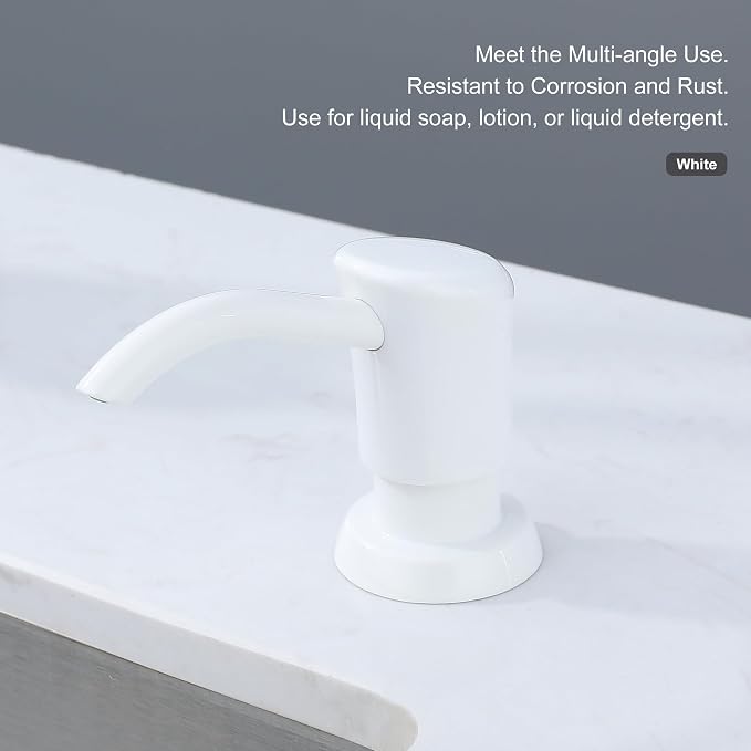 GAGALIFE Soap Dispenser for Kitchen Sink, Kitchen Sink Soap Dispenser - Image 7