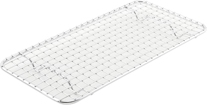Winco Pan Grate, 5-Inch by 10 1/2-Inch, Third Size by Winco