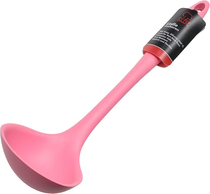 Chef Craft Premium Silicone Cooking Ladle, 11.25 inch - Image 2