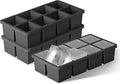 Samuelworld Large Silicone Ice Cube Tray Molds, Big 2 Inch Cubes by Samuelworld