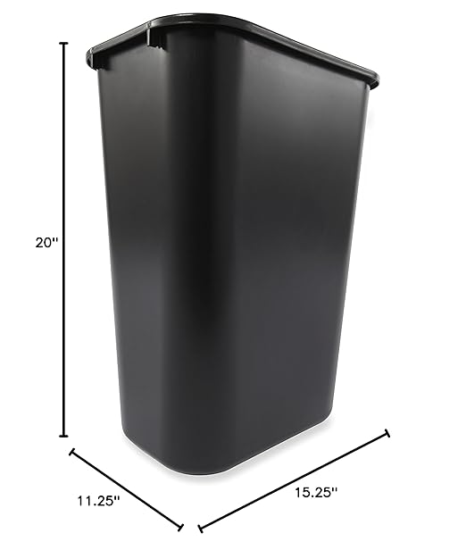 Rubbermaid Commercial Products Deskside Wastebasket/Trash Can, - Image 5