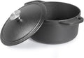 COMMERCIAL CHEF 3.4 Quart Cast Iron Dutch Oven by CommercialChef