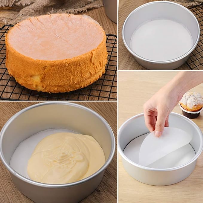 Baking Parchment Circles, 7 Inch Non Stick Round Parchment Paper - Image 8