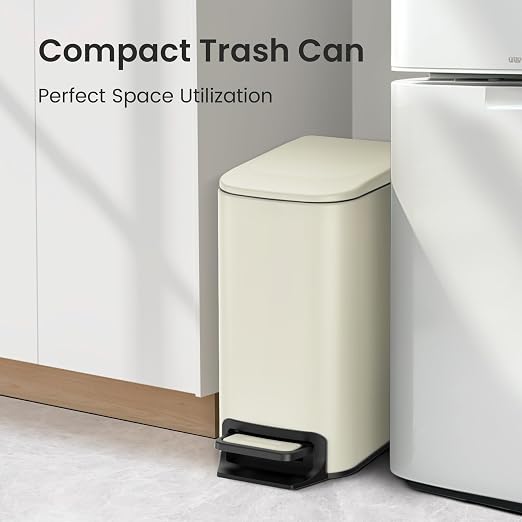 Cesun Small Bathroom Trash Can - Image 3