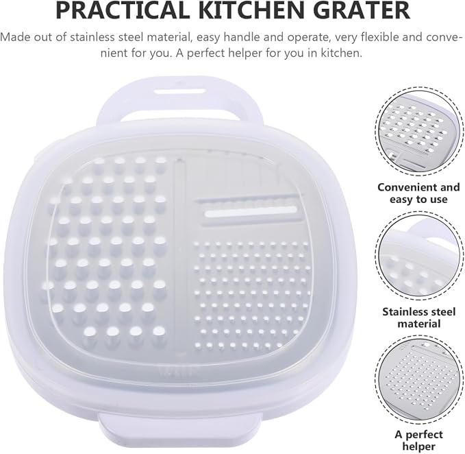 Cheese Grater with Container, Cheese Grater with Handle - Image 9