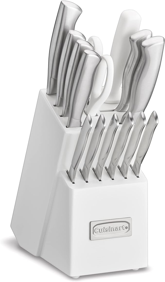 Cuisinart Professional Block Knife Set, Lightweight, Stainless Steel Durable & - Image 2