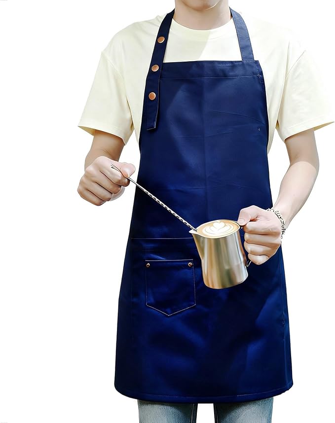 Art Aprons for Painting Pottery Ceramics, Mens Women Kitchen Cooking Aprons by MORNITE