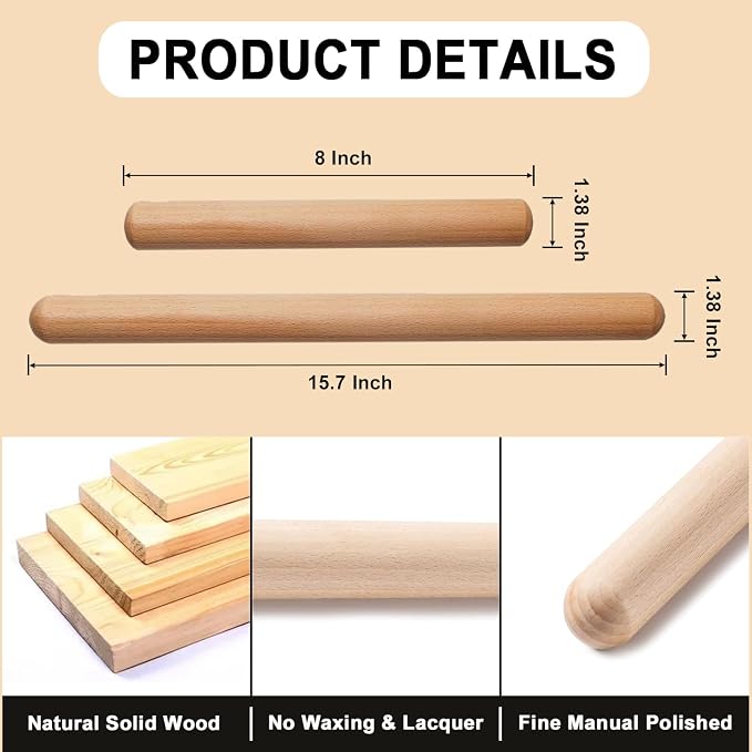 French Rolling Pin Set - Image 2