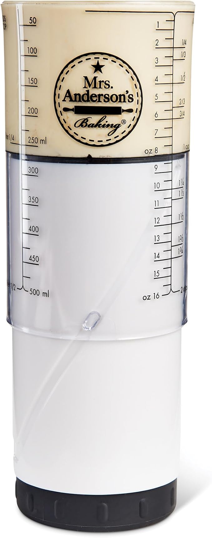 Mrs. Anderson's Baking Adjustable Liquid Dry Measuring Cup, 16.5-Ounce Capacity - Image 5