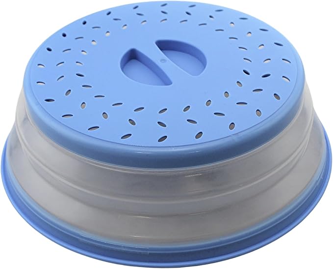 Dependable Industries' 2-in-1 Collapsible Microwave Splatter Guard Cover & by DependableIndustries