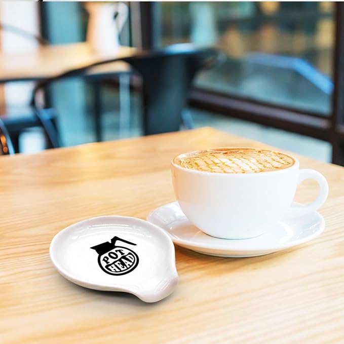 Funny Coffee Spoon Holder-Coffee Spoon Rest-Cafe Bar Station Accessories-Pot - Image 7