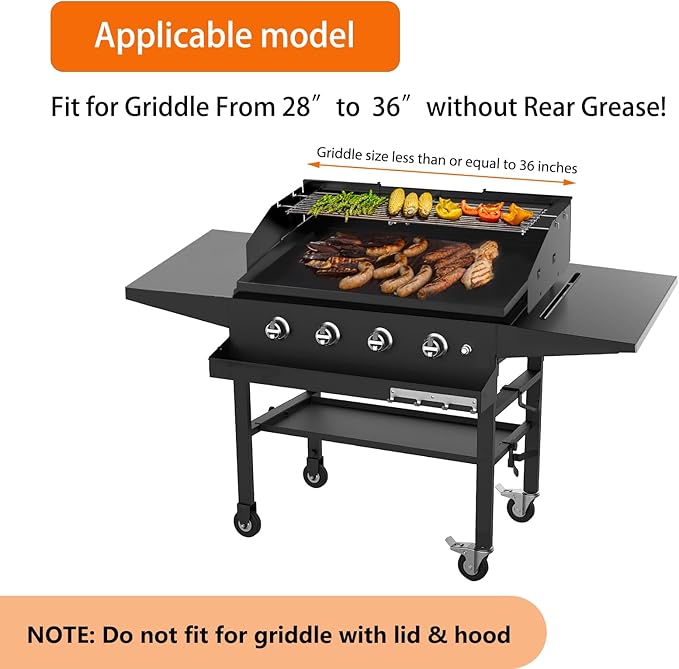 Universal Wind Guard and Warming Rack Set - Image 2