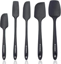 KITCHENLOVE Premium 600°F Heat Resistant 5 Piece Silicone Spatula Set by KITCHENLOVE