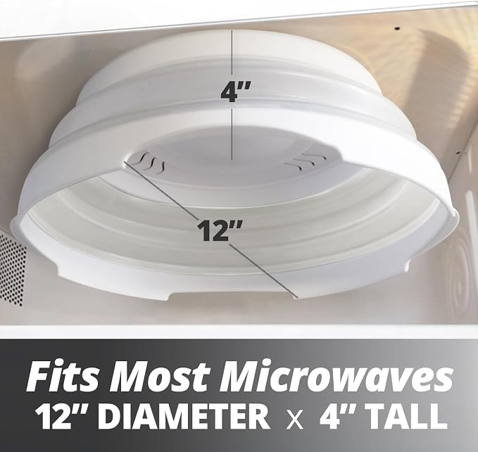 HOVER COVER Magnetic Microwave Splatter Cover - Image 2