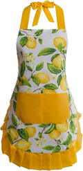 Vintage Floral Apron for Women by AlexVirtue