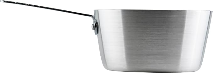 Winco Heavy-Duty Aluminum Tapered Sauce Pan, 3.75 Quart - Image 2