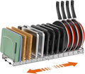 Housolution Cutting Board Organizer Rack, Expandable Baking Tray and Cookie by Housolution