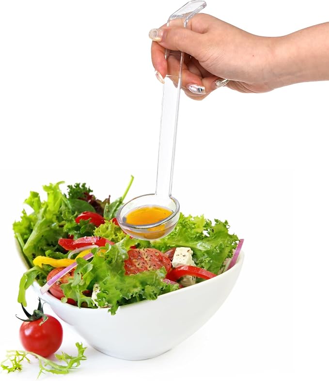 Coloch 20 Pack 1oz Plastic Small Ladle, 7 Inch Clear Mini Ladle Long Handle - Image 5