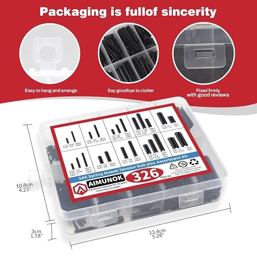 326PCS Roll Pin Set - Image 6