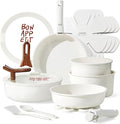 CAROTE 18Pcs Ceramic Cookware Set by CAROTE