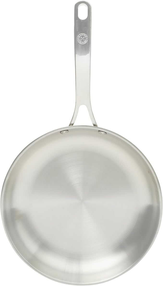 Martha Stewart Castelle 10" Stainless Steel Frying Pan Non Toxic Fry Pan Skillet - Image 5