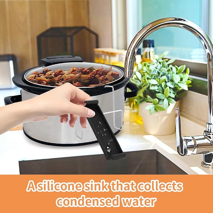 2 Pack Slow Cooker Lid Holder, Stainless Steel Lid Rack - Image 5