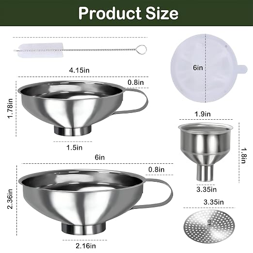 Yevior Canning Funnel for Filling Mason Jars - Image 5