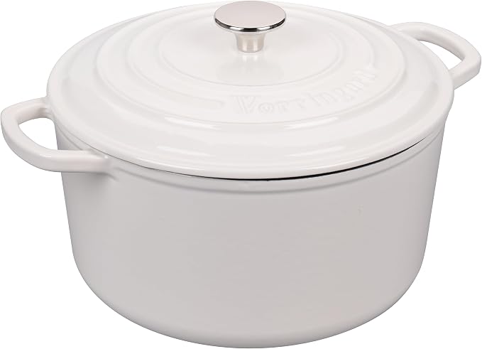 VORRINGARD Enameled Cast Iron Dutch Oven Pot - Image 6