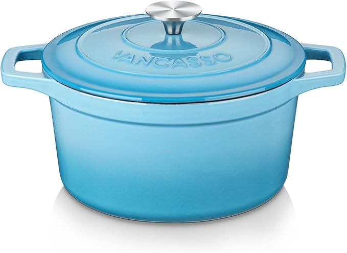 vancasso 7.5 QT Enameled Cast Iron Dutch Oven by vancasso