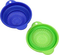 Chef Craft Select Silicone Plastic Colander, 8 inch, Color May Vary by ChefCraft