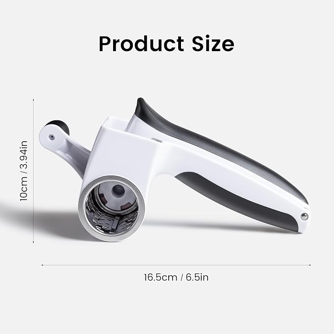 Rotary Cheese Grater Hand Crank - Image 2
