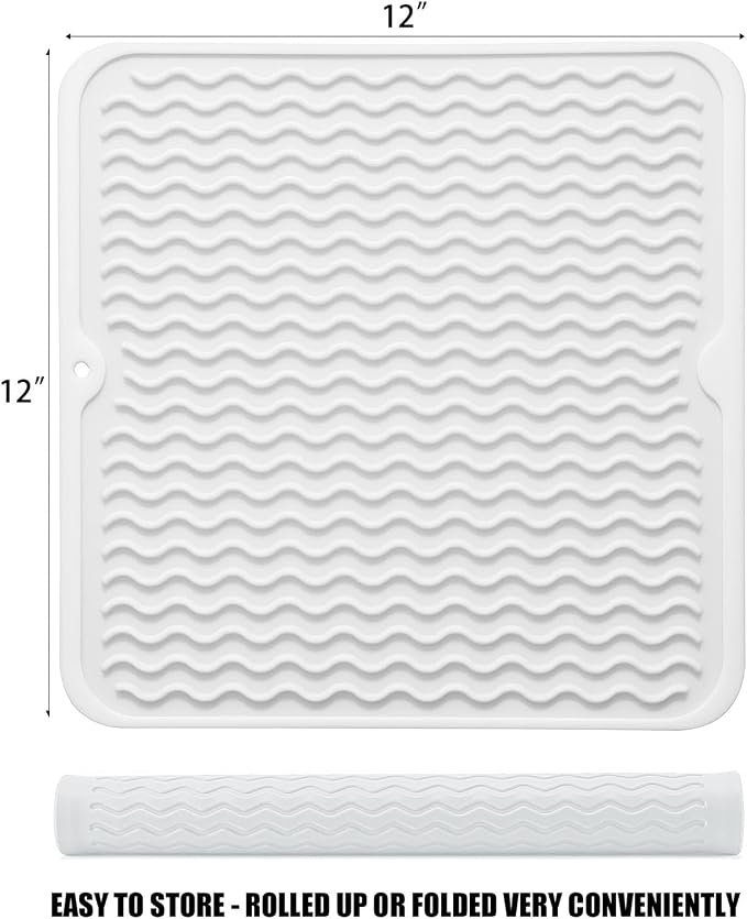 Silicone Dish Drying Mat for Multiple Usage, Easy clean, Eco-friendly, - Image 2