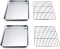 TeamFar 9'' x 7'' x 1'' Toaster Oven Pan by TeamFar
