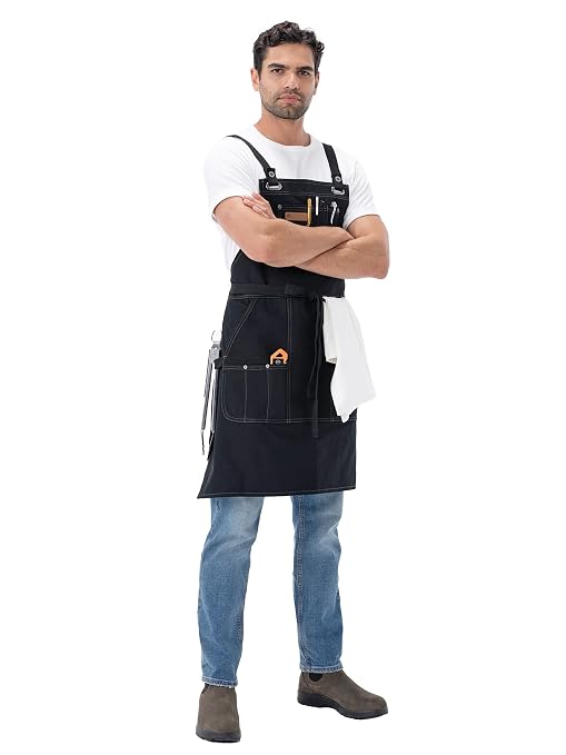 Chef Works Unisex Ayden Grill Apron - Image 8