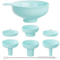 Wide Mouth Kitchen Funnel, Food Grade Plastic Cooking Canning Funnel by BALIWELL