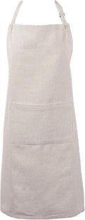 DII 100% Cotton Solid Chambray Kitchen Set, Chef Apron, 1 Piece by DII