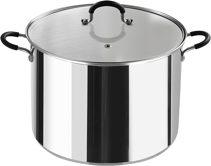 Cook N Home Stockpot Large pot Sauce Pot Induction Pot by CookNHome