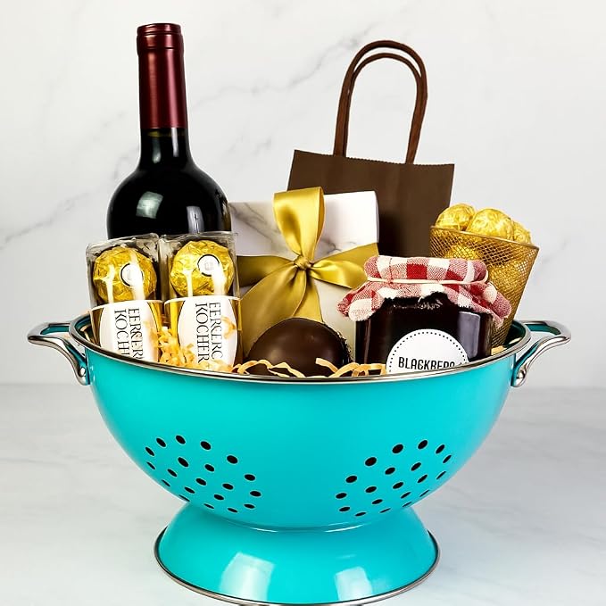 Reston Lloyd Calypso Basics Extra Large Enameled Colander - Image 7
