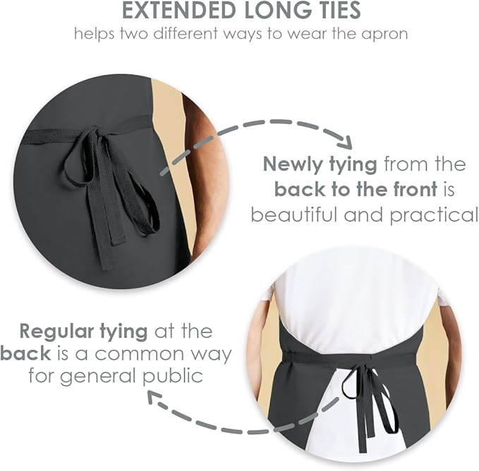 Avalon Kitchen Aprons for Men - Image 3