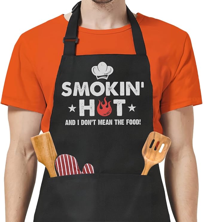 SANDJEST Funny Mens Aprons by SANDJEST