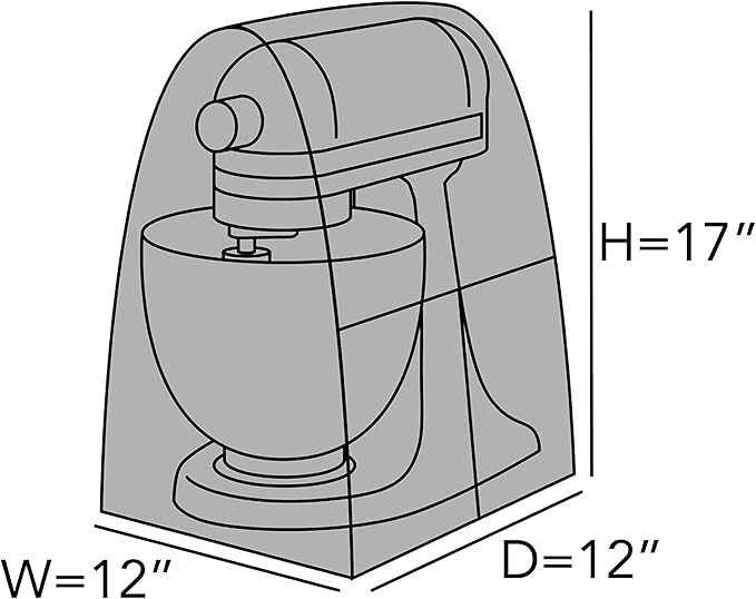 Covermates Keepsakes Stand Mixer Cover – Quilted Appliance Protector - Image 3