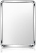 E-far Stainless Steel Baking Sheet, 12.4” x9.7” Baking Cookie Sheet Pan by E-far