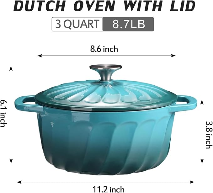 Enameled Cast Iron Dutch Oven - Image 2