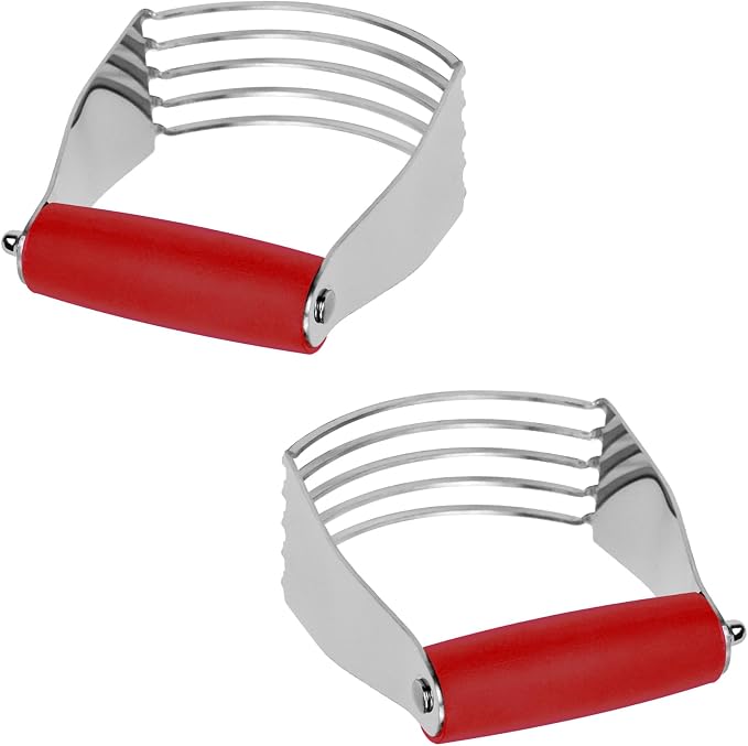 Dough Blender Heavy Duty Pastry Cutter Stainless Steel Butter Cutter - Image 6