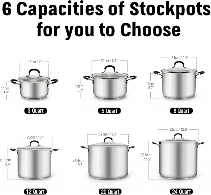Cook N Home Stockpot Sauce Pot Induction Pot - Image 2