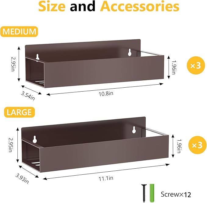SMRCAD Magnetic Spice Rack for Refrigerator - Image 5