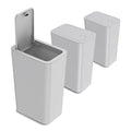 3 Pack 10 Liter / 2.6 Gallon Bathroom Trash Can, Small Trash Can by NNETDOT